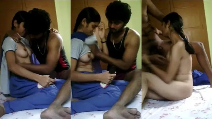 Cute College GF Bunking Class Fucking With Lover Video