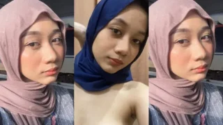 Cute College Malay Hijabi Babe Fingering Pussy Uncut Video